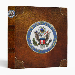 [100] U.S. Department of State (DoS) Emblem [3D] Binder