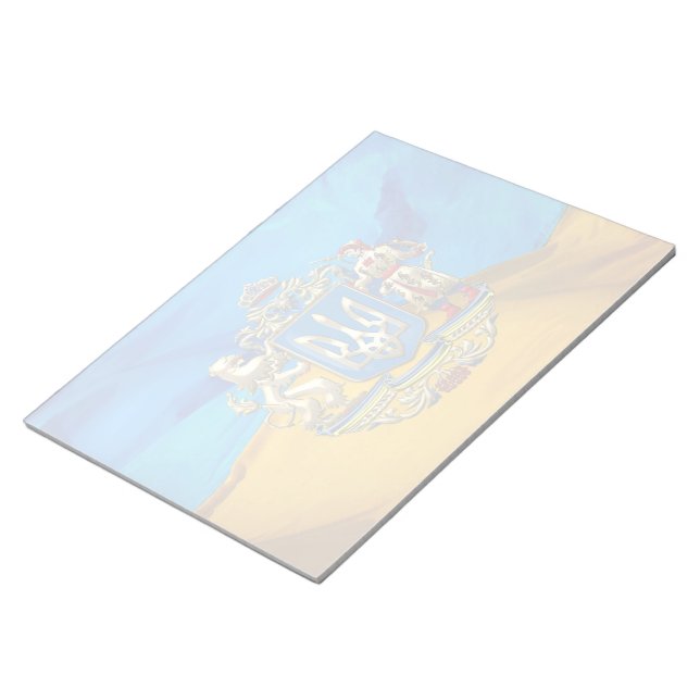 [100] Ukraine: Proposed Greater Coat of Arms Notepad (Angled)