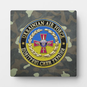 [100] Ukrainian Air Force [Special Edition] Plaque