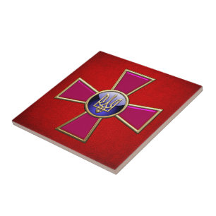 [100] Ukrainian Armed Forces Emblem Tile