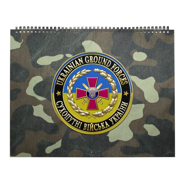 [100] Ukrainian Ground Forces [Special Edition] Calendar (Cover)