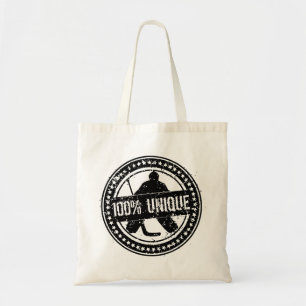 100% Unique Ice Hockey Goalie Tote Bag