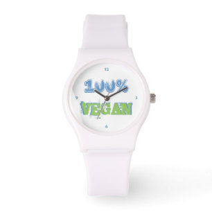 100% VEGAN -.- Wristwatch -..-