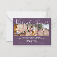 100 Virtual Shower PHOTO Wedding Live Chat Budget
