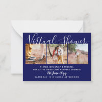 100 Virtual Shower PHOTO Wedding Live Chat Budget