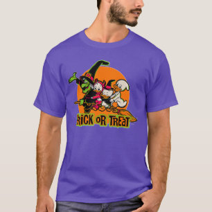 100 Witch Huey Dewey Louie Trick or Treat Hallowee T-Shirt