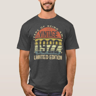 100 Year Old Gifts Vintage 1922 Limited Edition 10 T-Shirt