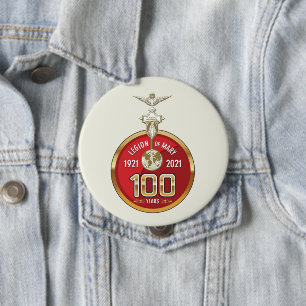 100 years Legion of Mary, Legion of Mary 4 Inch Round Button