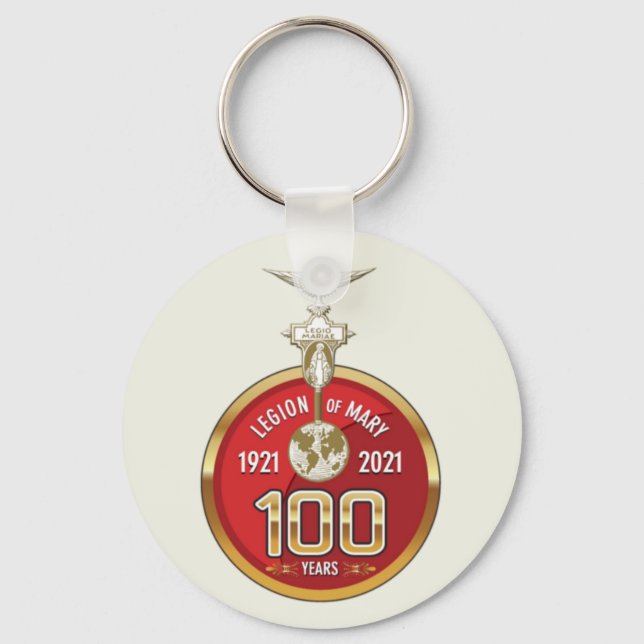 100 years Legion of Mary, Legion of Mary Keychain (Front)
