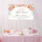 100 Years Loved Peach Floral 100th Birthday