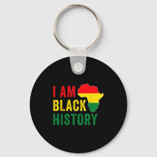 100 years of black excellence centennial black keychain