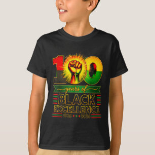 100 years of black excellence centennial black T-Shirt
