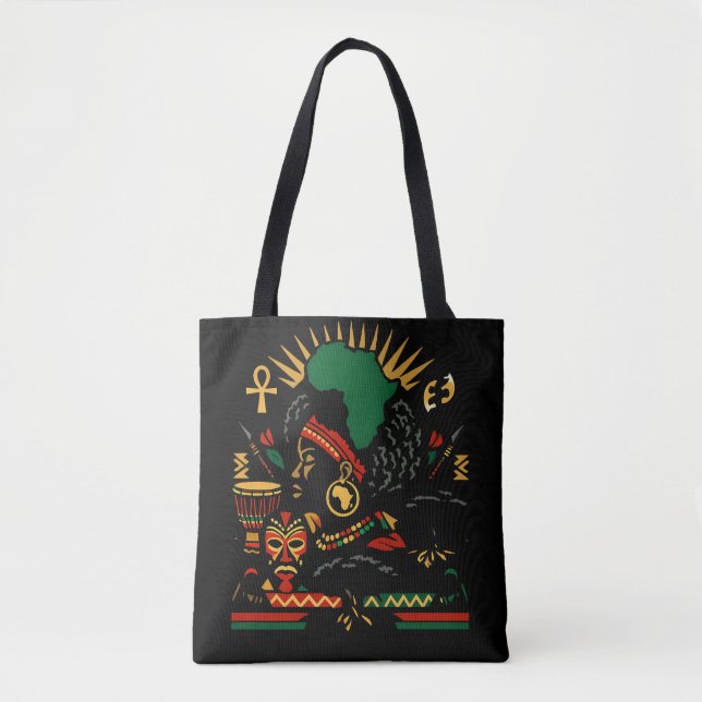 100 Years of Black History Month 2026 Celebration Tote Bag (Front)