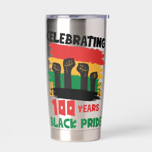 100 Years Souvenir Centennial Black History Month Insulated Tumbler