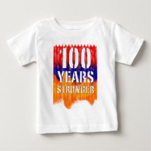 100 Years Stronger Armenian Infant T-shirt