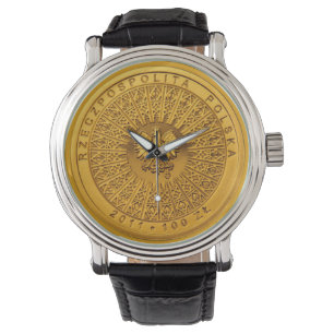 100 Zł polonais montre à pièce