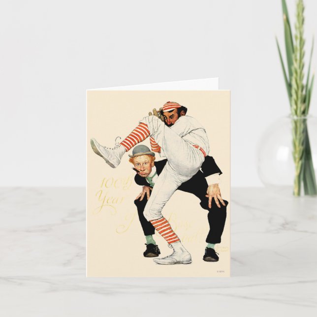100th Anniversary of Baseball Card (Front)