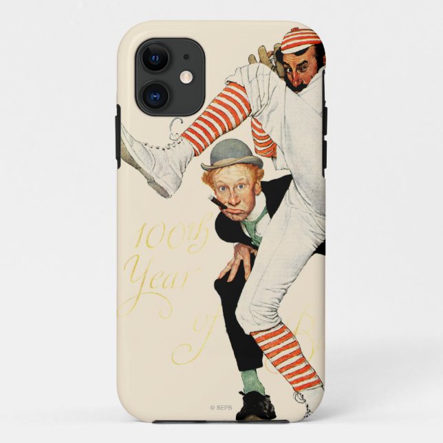 100th Anniversary of Baseball Case-Mate iPhone Case (Back)