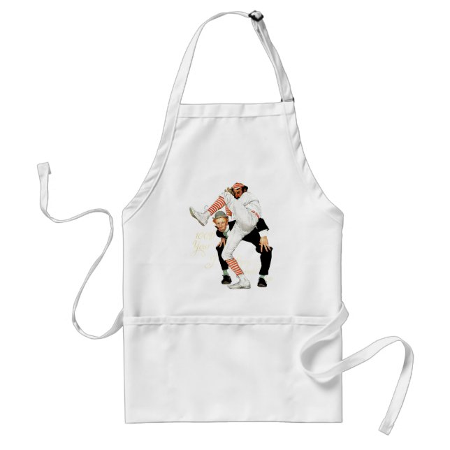 100th Anniversary of Baseball Standard Apron (Front)