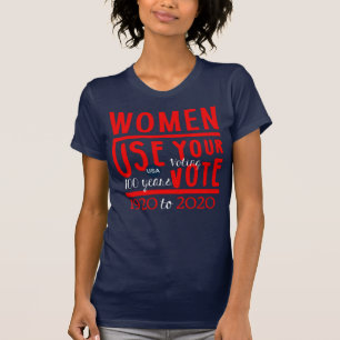 100th Anniversary Womens Voting Rights Centennial T-Shirt