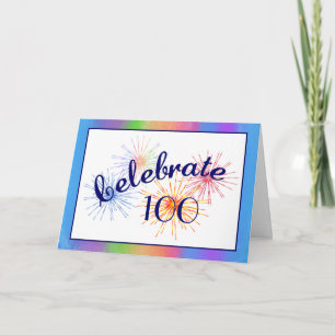 100th Birthday Celebration Card
