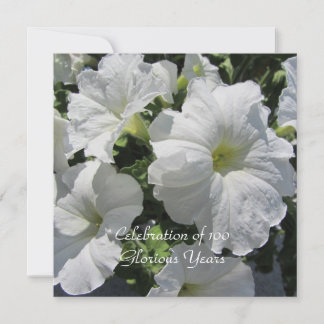100th Birthday Celebration Invitation