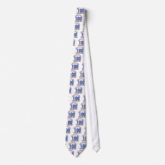100th birthday designs tie
