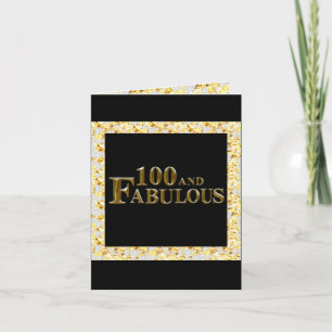 100th Birthday  Holiday Card