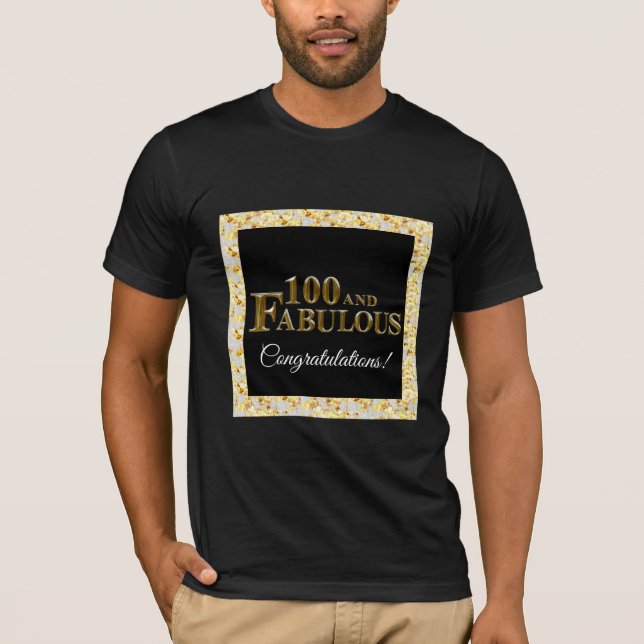 100th Birthday  T-Shirt (Front)