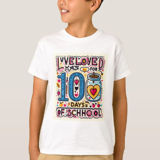100th Day Celebration Tee - Fun School Milestone
