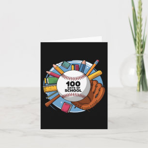 100th Day Funny Outfit Teacher & Student 100 D Card
