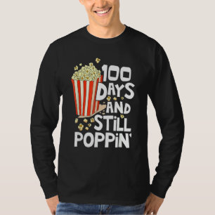 100th Day Of School 100 Days And Still Poppin Kid T-Shirt