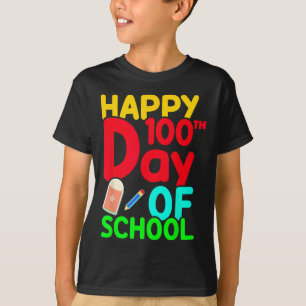 100th Day Of School 100 Days Cute Students Boys Gi T-Shirt