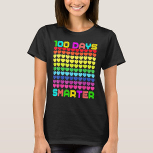100th Day Of School 100 Days Smarter Kindergarten T-Shirt