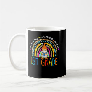 100th Day Of School 1st grade Gnomes Teacher - 100 Coffee Mug