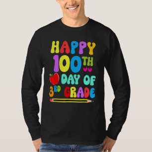 100th Day Of School 3rd grade Teacher - 100 Days S T-Shirt