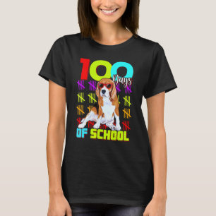 100th Day Of School Boys Kids Beagle Costume T-Shirt