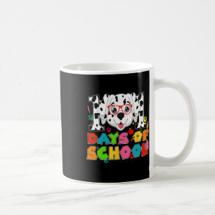 100th Day Of School Dalmatian Dog 100 Days Of Scho Coffee Mug