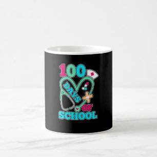 100th Day Of School For Nurses Medical Assistance  Coffee Mug