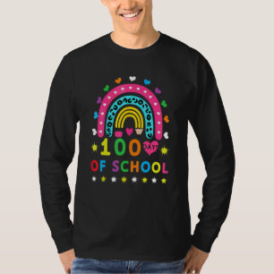 100th Day Of School For Teachers Kids Happy 100 D T-Shirt