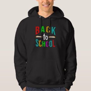 100th Day of School for Teachers Kids Happy 100 Da Hoodie