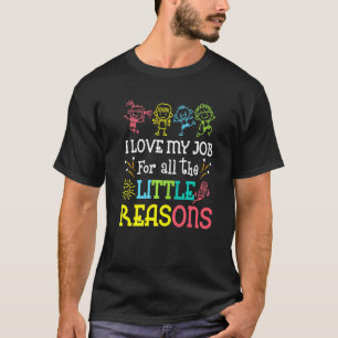 100th Day Of School I Love My Job For All The Litt T-Shirt