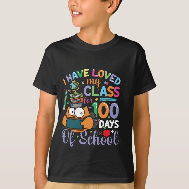 100th Day Of School Kids T-Shirt (Front)