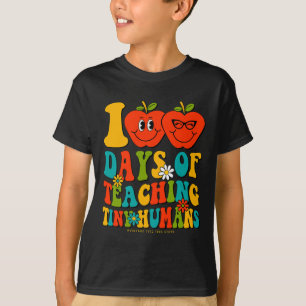 100th Day Of School Shirts Student Teacher Tiny Hu