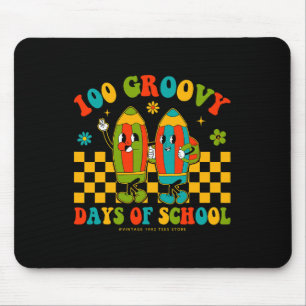 100th Day Of School Shirts Teachers Students Groov Mouse Pad