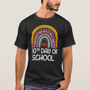 100th Day Of School Teacher 100 Days Smarter Boho T-Shirt