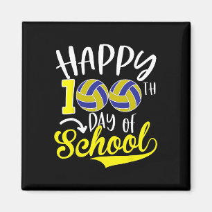 100th Day Of School Teacher 100 Days Smarter Volle Magnet