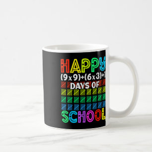 100th Day Of School Teacher Kids 100 Days Math Num Coffee Mug