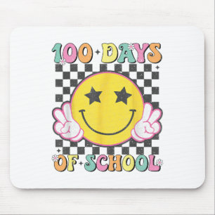 100th Day Of School Teacher Kids 100 Days Of Schoo Mouse Pad