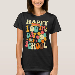 100th Day Of School Teacher Kids Child Happy 100 D T-Shirt